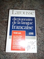 LAROUSSE DICTIONNAIRE DE LA