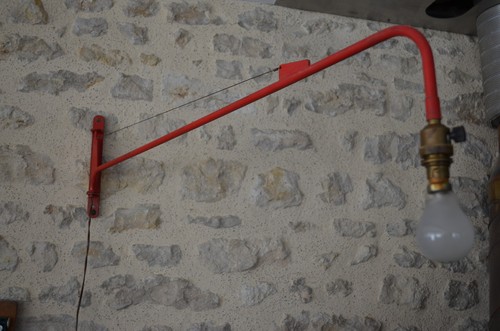 Lampe potence atelier - lampe,