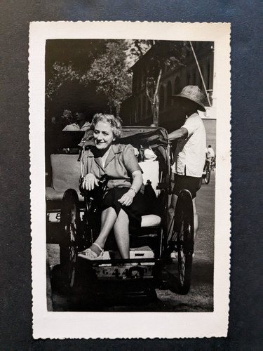 Carte photo pousse - carte, pousse-pousse
