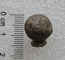 Authentique balle de mousquet