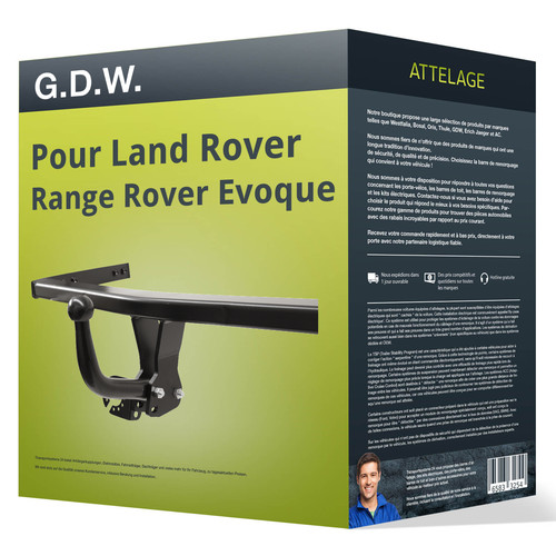 Attelage pour land rover range - pour,