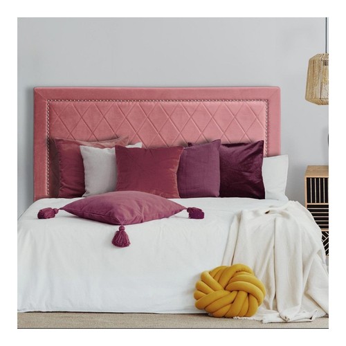 Tête lit design - de, velours