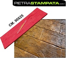 Moule en béton imprimé et