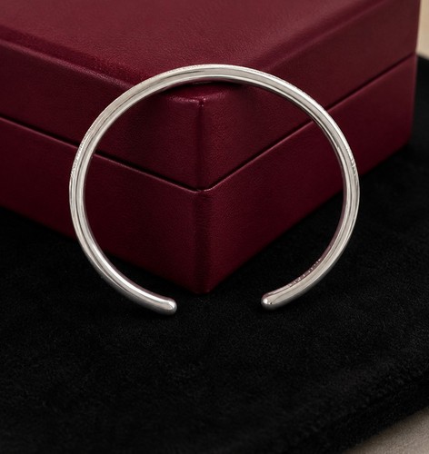 Bracelet jonc 925 argenté,en