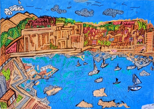 Dessin port - ,