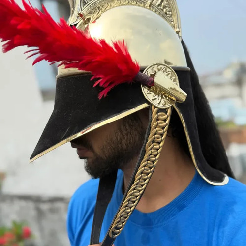 Casque pickelhaube laiton - pickelhaube,