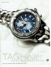 1997 Advertising 059 Tag Heuer Auto Watch S Series/ Time Watch