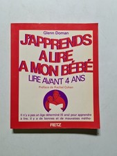 J'apprends À Lire À Mon Bébé. Lire Avant 4 Ans | Etat correct