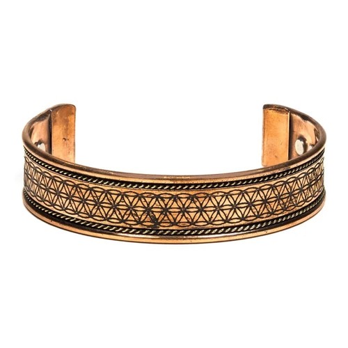 Bracelet rigide cuivre avec