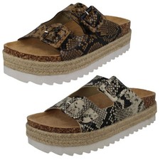 Mules Synthétiques À Enfiler