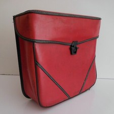 Vintage 1950s Art Deco Skai France Moped Bicycle Bag N5805