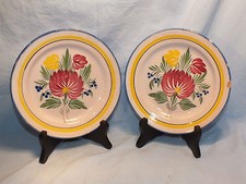 PAIRE ASSIETTES LUNEVILLE KG