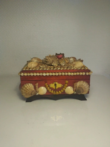 Boîte bijoux vintage - boîte,