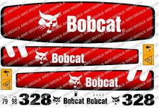 Bobcat 328 Mini Digger Decal