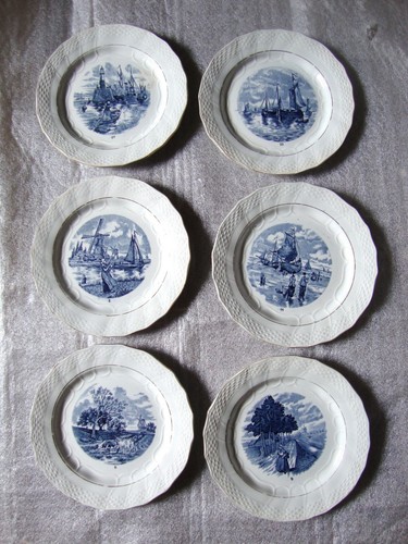 Assiettes moulin des loups - des,