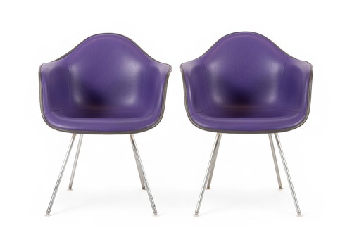 Vintage mid century - century, purple