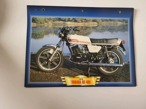 Carte fiche moto - moto, passion