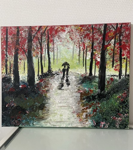 Tableau peinture acrylique - peinture,