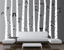 Birch Tree Wall Decal Forest