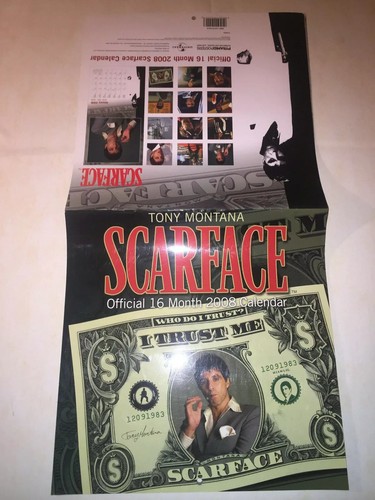 Calendrier calendar scarface - calendrier,