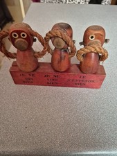 Les 3 singes de la sagesse en