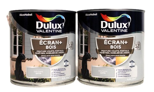 Lot peinture bois dulux - bois,