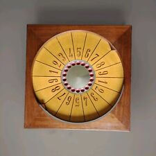 Beautiful wooden counter ball game early XXEME large model 42CM ×42CM