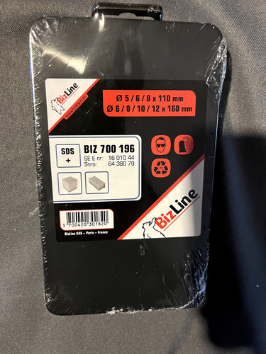 Boîte foret beton sds - de, sds+