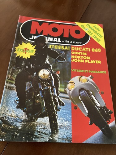 Magazine moto journal 198 1974 - moto,