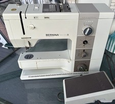 BERNINA Sewing Machine Record 930 Electronic Swiss w Pedal & Cord ASIS READVIDEO