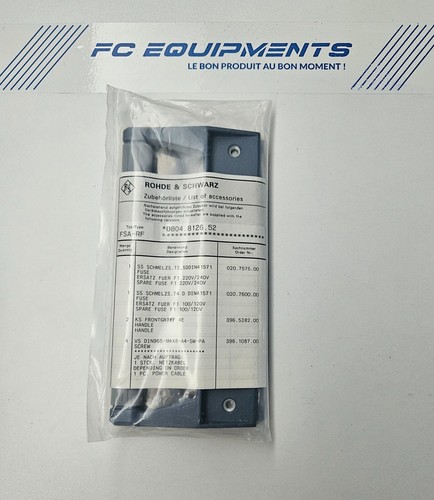 Rohde schwarz 0804 - &, 0804.8126.52