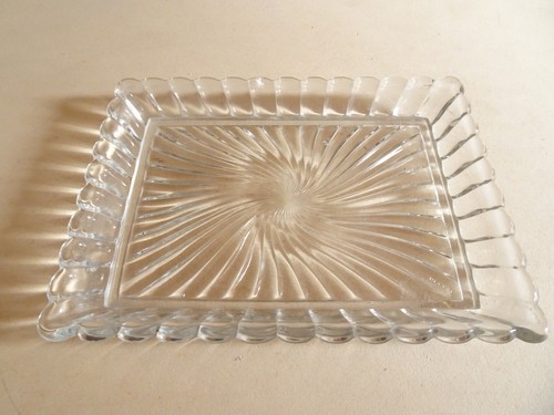 Plateau service cristal - plateau,