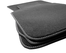 Sol Convient pour BMW 3 E30 Cabriolet Premium Velours Anthracite Ob / Sw-Slb