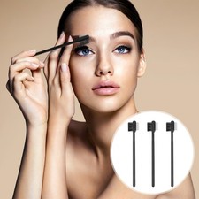  3 Pcs Outil De Coiffure Équipement Salon Sourcils Pinceau Brosse Peigne À