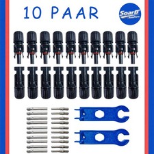 10 Paires De connecteur MC4