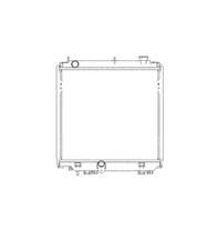 RADIATOR FOR  TOYOTA DYNA
