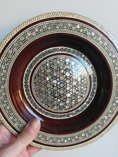Assiette ancienne bois - en,