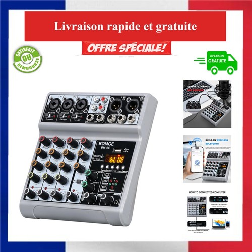 Bomge table mixage audio 5 - de,
