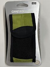NEUF NEW pochette officiel housse nintendo game boy micro vert GBM étui