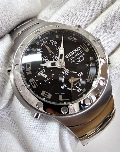 Seiko premier chronograph - seiko,