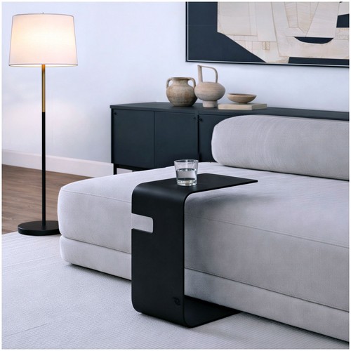 Table appoint métal laqué - table, d'appoint
