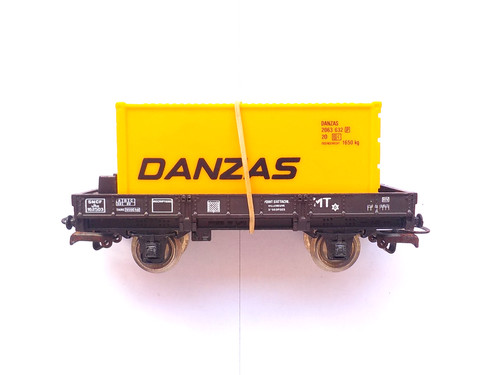 Wagon jouef marchandise - jouef, plat