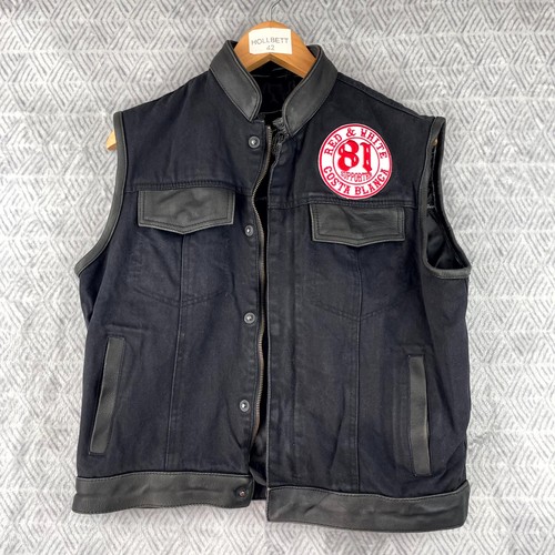 Biker iguana gilet - homme, m