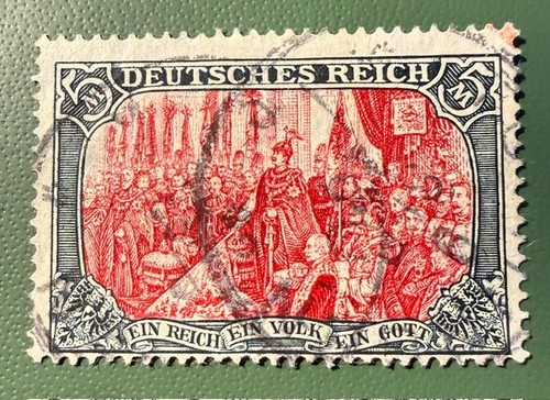 Timbre poste allemand - timbre-poste,