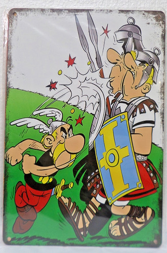 Plaque metal vintage 20x30 - plaque,