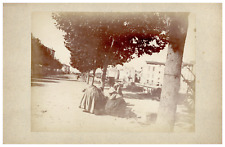 France, Châteauneuf-les-Martigues, women with baskets and their dog vintage albu