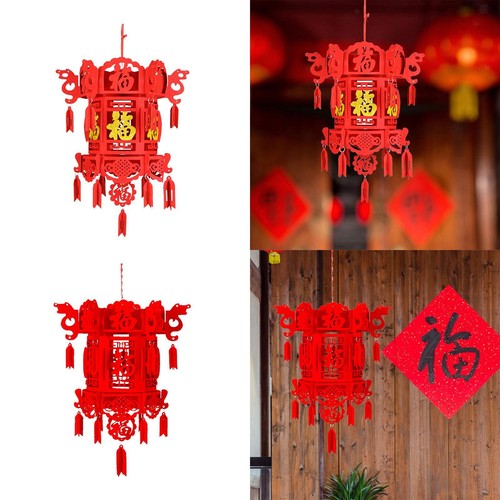 Lanterne chinoise rouge avec