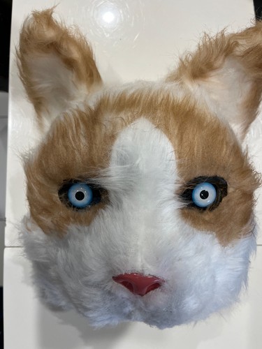 Masque chat effrayant - masque, de