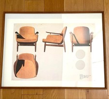 Finn Juhl Finn Juhl No. 53 Chair Poster 27x19 inches