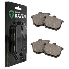 2 Kit plaquettes frein Av Ga